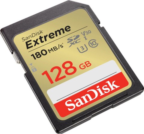 Karta pamięci SanDisk Extreme SDXC 128GB 180MB/s V30 wodoodporna