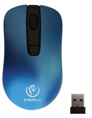 Mysz bezprzewodowa Rebeltec STAR niebieska z DPI 800 1000 1600