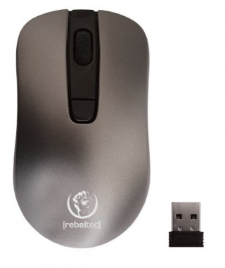 Mysz bezprzewodowa Rebeltec STAR srebrna optyczny sensor 800 1600 DPI