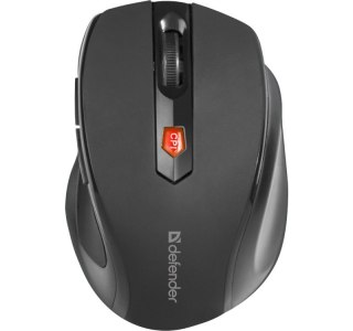 Mysz bezprzewodowa Defender ULTRA MM-315 RF czarna 1600 dpi