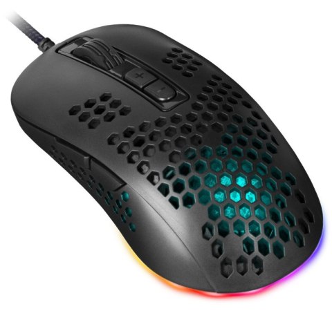 Mysz gamingowa Defender SHEPARD GM-620L 12800dpi z RGB podświetleniem
