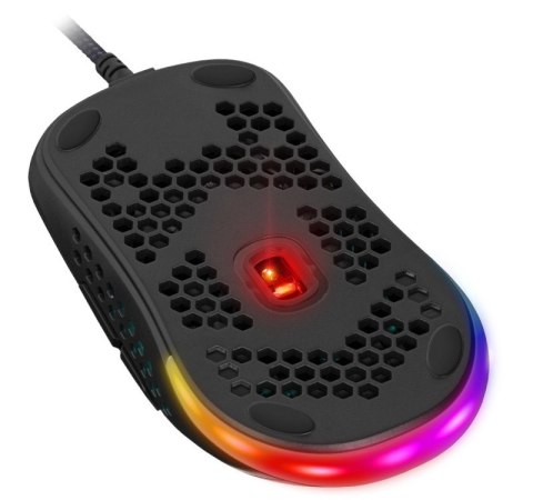 Mysz gamingowa Defender SHEPARD GM-620L 12800dpi z RGB podświetleniem