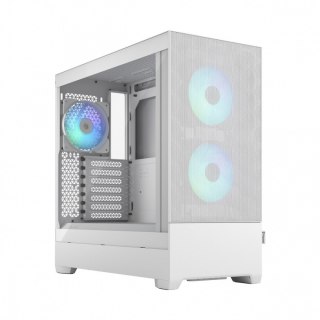 Obudowa Fractal Design Pop Air TG Clear Tint RGB biała midi tower