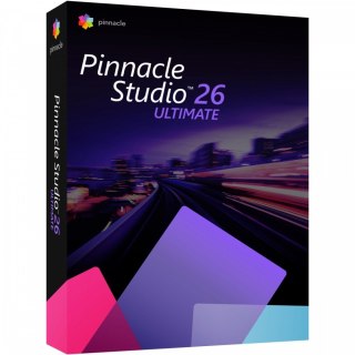 Oprogramowanie Pinnacle Studio 26 Ultm PL/ML Box profesjonalne narzędzie do edycji wideo
