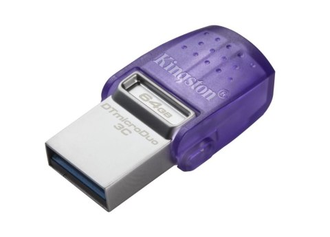 Pendrive Kingston DataTraveler MicroDuo 3C 64GB USB-A USB-C szybki