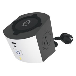 Przedłużacz Legrand 2x2P+Z indukcyjny USB A/C kompaktowy 2m