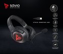 Słuchawki Gamingowe SAVIO Vertigo 7.1 USB z mikrofonem nauszne