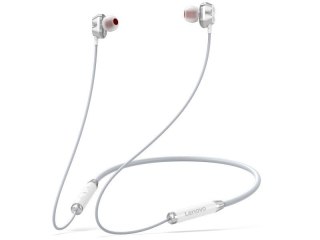 Słuchawki douszne Bluetooth Lenovo HE08 białe z mikrofonem