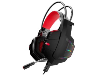 Słuchawki gamingowe Lenovo HU85 nauszne z mikrofonem i RGB