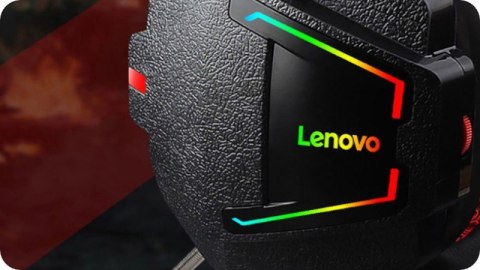 Słuchawki gamingowe Lenovo HU85 nauszne z mikrofonem i RGB