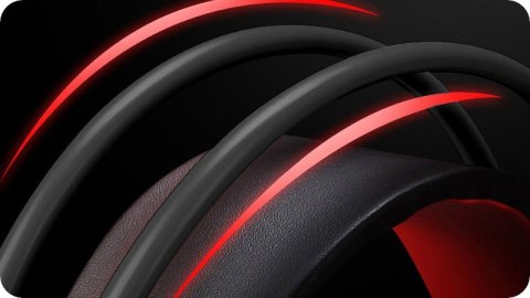 Słuchawki gamingowe Lenovo HU85 nauszne z mikrofonem i RGB