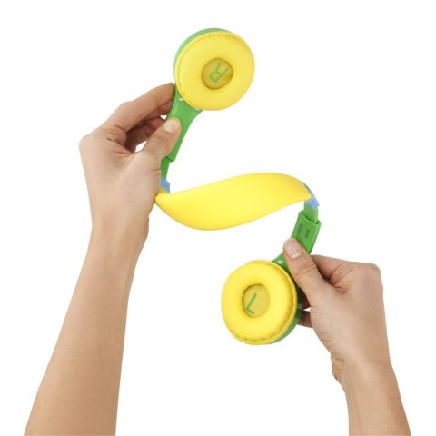 Słuchawki nauszne Hama Kids Guard zielone z ogranicznikiem głośności