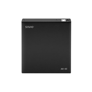 Zewnętrzny napęd Savio AK-43 Slim CD/DVD R/RW USB 2.0 kompaktowy