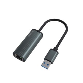 Adapter SAVIO AK-55 USB-A do RJ45 Gigabit Ethernet lekki