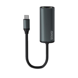 Adapter USB-C 3.1 do RJ45 Gigabit Ethernet AK-56 stabilny plug play