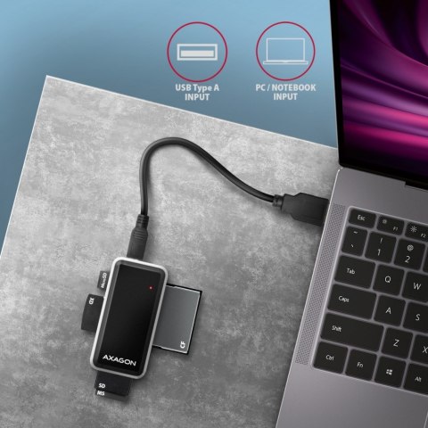 Czytnik AXAGON CRE-X1 mini 5-slot ALL-IN-One wszechstronny USB do kart