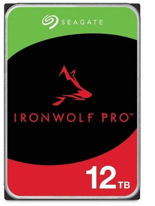 Dysk Seagate IronWolf Pro 12TB 3.5 HDD wewnętrzny wydajny do NAS