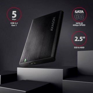 AXAGON EE25-A6M bezśrubowa aluminiowa obudowa zewnętrzna USB 3.2 Gen 1