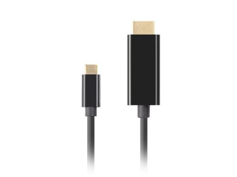 Kabel USB-C do HDMI 4K 60Hz 3m czarny Lanberg