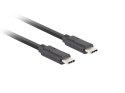 Kabel USB-C M/M 3.1 gen 2 1.8M 10Gb/s PD100W czarny