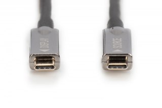 Kabel hybrydowy AOC USB 3.1 Typ C 4K 60Hz 15m czarny
