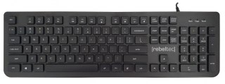 Klawiatura Rebeltec Solidero USB Full size multimedialna wodoodporna