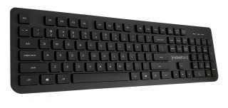 Klawiatura USB Rebeltec Spiro pełnowymiarowa wodoodporna ultra cienka