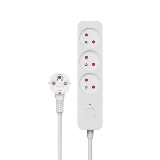 Listwa zasilająca Savio LZ-07 3 gniazda 1.5 m przeciwprzepięciowa z wyłącznikiem