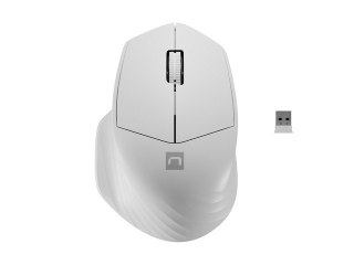 Mysz bezprzewodowa Natec Siskin 2 1600 DPI Bluetooth 5.0 cicha biała