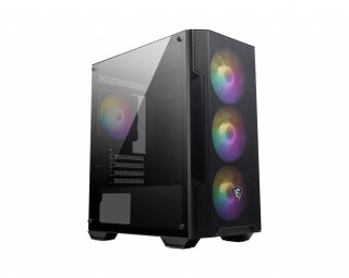 Obudowa MSI MAG FORGE M100A micro ATX z Auto RGB wentylatorami
