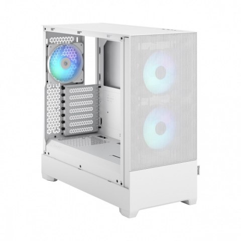 Obudowa Fractal Design Pop Air TG Clear Tint RGB biała midi tower