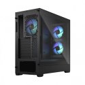 Obudowa Fractal Design Pop Air TG Clear Tint RGB czarna Midi Tower z hartowanym szkłem