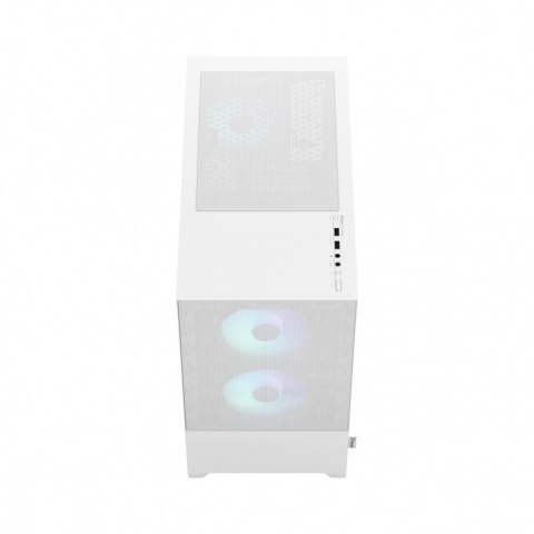 Obudowa Fractal Design Pop Mini Air TG Clear Tint RGB biała Mini Tower