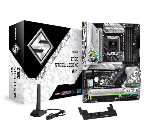 Płyta główna ASRock Z790 Steel Legend WIFI LGA1700 DDR5 ATX 6800MHz