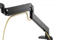 Ramię biurkowe Digitus 1xLCD max 35'' sprężyna gazowa 15kg ergonomic