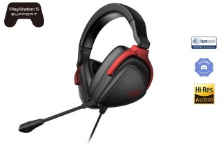 Słuchawki Asus ROG Delta S Core przewodowe 7.1 z MiniJack do PS4 PS5 Xbox
