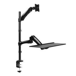Stelaż do monitora LogiLink biurkowy 13-27 cale maks. 9 kg