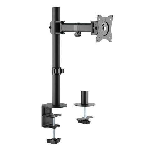 Uchwyt do monitora LogiLink VESA 13-27 czarny biurkowy do 8kg