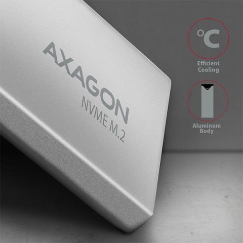 Obudowa zewnętrzna AXAGON EEM2-UG2 USB-C 3.2 Gen 2 aluminiowa NVMe M.2
