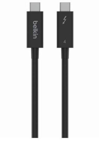 Kabel Thunderbolt 4 C-C Active 2m czarny szybki transfer 40Gbps