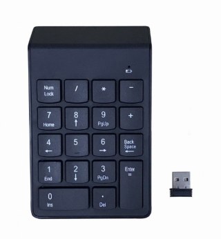 Klawiatura numeryczna Gembird KPD-W-02 bezprzewodowa do laptopa