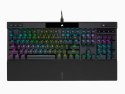 Klawiatura Corsair K70 PRO RGB optyczno-mechaniczna przewodowa czarna