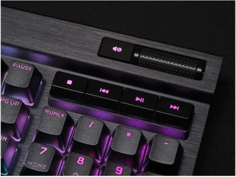 Klawiatura Corsair K70 PRO RGB optyczno-mechaniczna przewodowa czarna