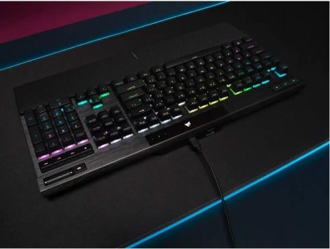 Klawiatura Corsair K70 PRO RGB optyczno-mechaniczna przewodowa czarna