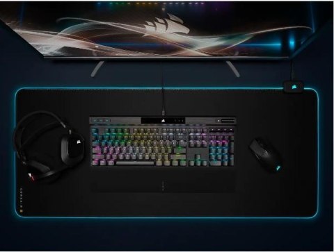 Klawiatura Corsair K70 PRO RGB optyczno-mechaniczna przewodowa czarna