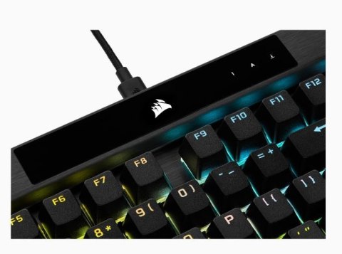 Klawiatura Corsair K70 PRO RGB optyczno-mechaniczna przewodowa czarna