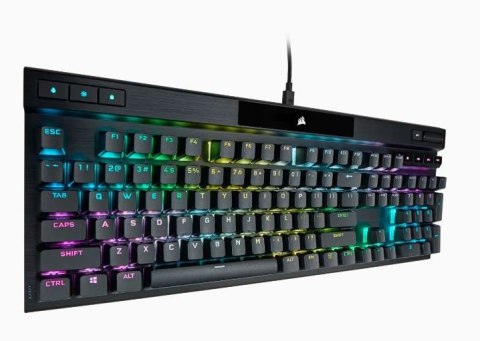 Klawiatura Corsair K70 PRO RGB optyczno-mechaniczna przewodowa czarna