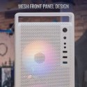 Obudowa AeroCool CS-109 RGB Mini Tower biała z USB 3.0