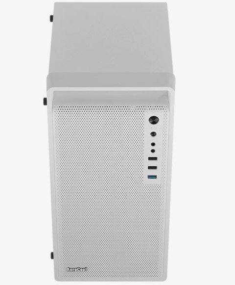 Obudowa AeroCool CS-109 RGB Mini Tower biała z USB 3.0