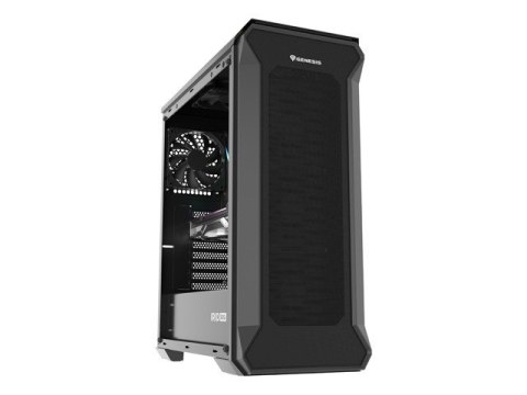 Obudowa Genesis Irid 505F Midi Tower z oknem USB 3.0 z 5 wentylatorami